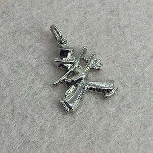 Vtg 925 Sterling Silver Chimney Sweep Sweeper Charm / Pendant